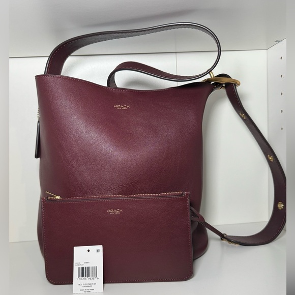 Coach Handbags - Coach Merlot Bleecker